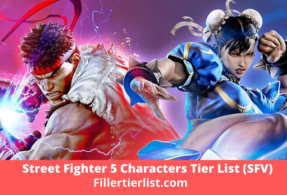 street fighter 1 characters list